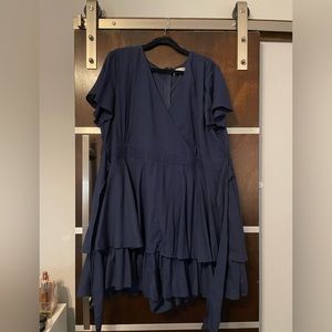 A'Beautiful Soul Allure Romper Size 18-20 Navy Blue